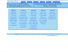 Tablet Screenshot of dairydirect2you.com